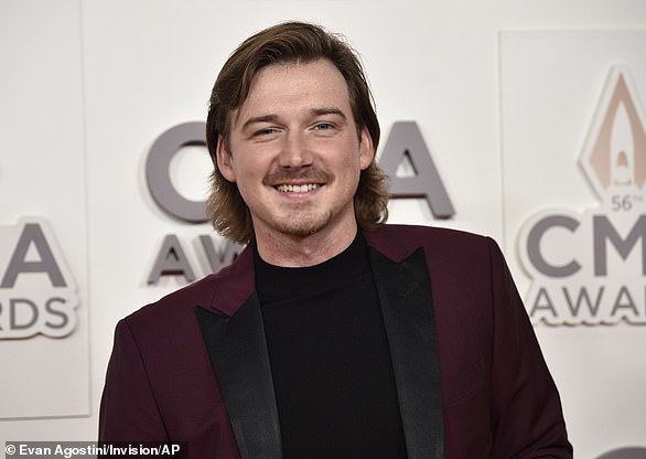 Morgan Wallen é o artista mais indicado este ano, com sete indicações